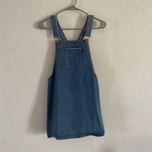 Denim Overall Dress
